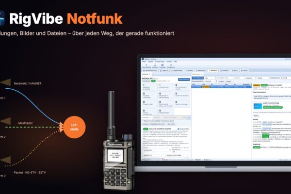 RigVibe Notfunk – Meldungen, Bilder und Dateien über jeden Weg