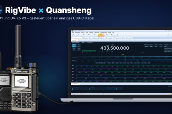 RigVibe und die Quansheng-Handfunkgeräte UV-K1 und UV-K5 V3