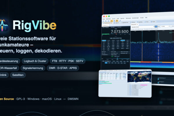 RigVibe – freie Stationssoftware für Funkamateure